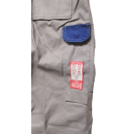 Schweißschutzkleidung Kombi Bundhose + Jacke Gr. 52_L Bizflame Ultra Graublau schwer entflammbar