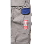 Schweißschutzkleidung Kombi Bundhose + Jacke Gr. 56_XL Bizflame Ultra Graublau schwer entflammbar