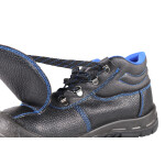 Mittelfuß- Schutzschuh Portwest Steelite Metatarsal Boot Gr. 41 Leder Funkenschutz ölbeständig S3 HRO Schwarz