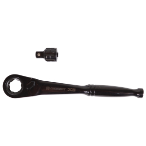 Durchsteckratsche mit Nuadapter 3/8 + Stecknssen Satz 20-teilig