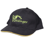 Basecap WELDINGER schwarz mit Logo