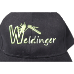 Basecap WELDINGER schwarz mit Logo