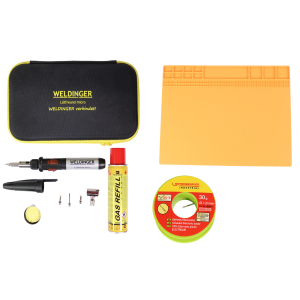 Ltset Ltfreund Micro, Ltmatte bis 550C + 24 g Elektroniklot 1 mm (Sn100Ni+)