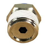 Gerade Steckverschraubung 3/8" AG konisch für Schlauch-Außendurchmesser 6mm