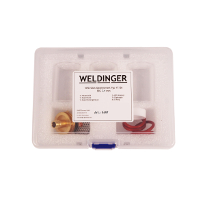 Glas-Gaslinse BIG Jumbo 2,4 TYP 17 /26  Set von Weldinger