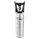 Alu- CO² 2Kg Gasflasche gefüllt 1,6kg leichter als Stahl
