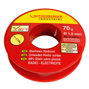 Bleifreies Radiolot 70 g Ø 1,5mm