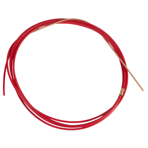 Teflonseele Rot 1,05 x 4,0 x 4,30 m für MIG/MAG Schlauchpaket mit Messingspirale