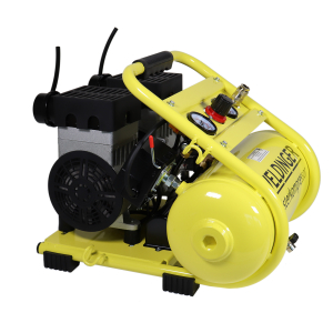B-Ware: FK120 compact WELDINGER Flsterkompressor 980 W Druckregler beschichteter Tank