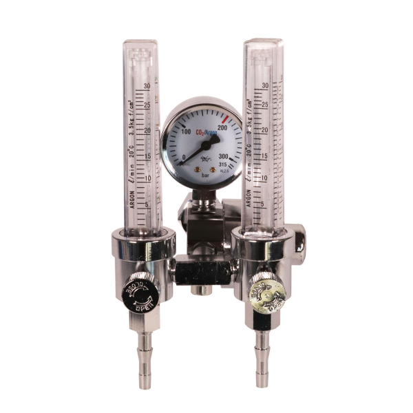 HERCULES Druckminderer Argon/CO2 Druckregler mit Flowmeter Schutzgas Schweißen 