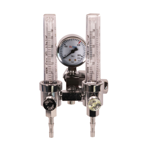 Druckregler ECO mit 2 x Flowmeter für Argon + Formieren