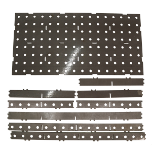 Schweitischplatte 800x400x50 Bausatz 16mm Lochsystem