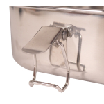 GARDINGER Lunchbox Edelstahl Einzelfach wasserdicht mit Silikondichtung18x13,5x6cm