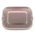 GARDINGER Lunchbox Edelstahl Einzelfach wasserdicht mit Silikondichtung18x13,5x6cm