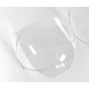 103 x 47 mm inneres Vorsatzglas hell 1 mm für Automatikhelm Ersatzglas Scheibe 