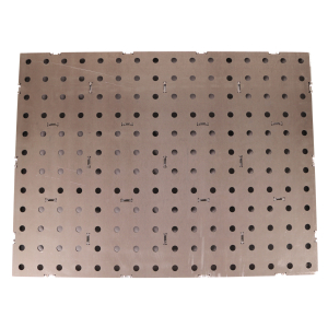 Schweitischplatte 800x600x50 Bausatz 16mm Lochsystem