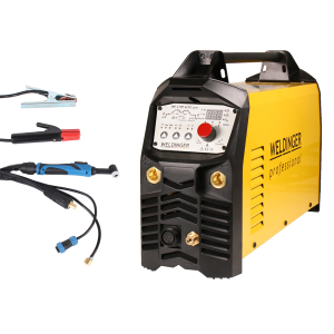 B-Ware WELDINGER WIG-Schweißinverter WE 219P AC/DC pro  profitauglich