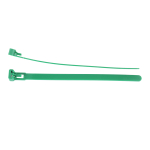 Mehrweg-Kabelbinder, wiederlösbar 3,6x100 mm, 100 Stück, grün