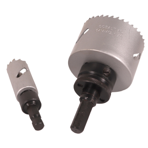 HSS-Co8 PROFILINE Bimetall-Lochsgen silber in 17-tlg. im Kunststoffkoffer