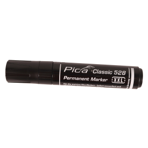 Pica Classic Permanentmarker XXL, schwarz, Keilspitze 4-12mm