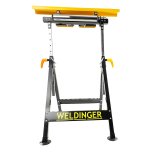WELDINGER Multifunktions-Arbeitsbock, höhenverstellbarer Rollenbock und Montagebock