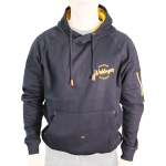 Hoodie Sweatshirt WELDINGER Navy mit Kapuze und gelben Akzenten (S-XXL)