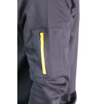 Hoodie Sweatshirt WELDINGER Navy mit Kapuze und gelben Akzenten (S-XXL)