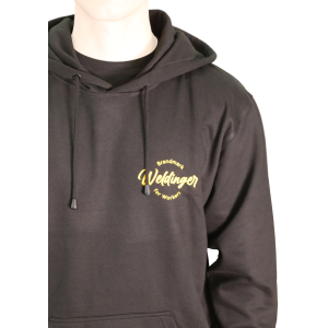 Hoodie Sweatshirt WELDINGER schwarz Gre S-XXL Kapuzenshirt
