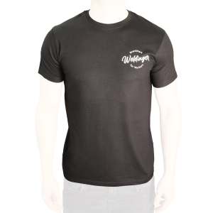 T-Shirt WELDINGER mit Logoprint schwarz Größe XL