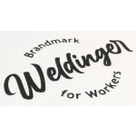 T-Shirt WELDINGER mit Logoprint weiß Größe M