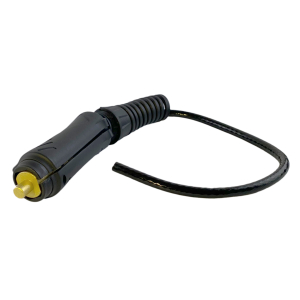 TIG Stecker 1025  9mm Stecker mit Gasanschluss