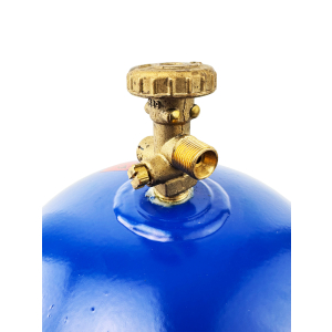 Aktionsset GARDINGER PROFILL907-Gas Flasche 2,5kg  + Umfllschlauch + Adapter-- leere selbst befllbare Propangasflasche f.VW California (Alternative zur GAZ R907)