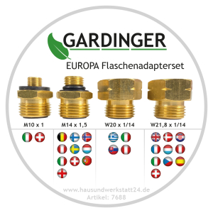 BOX  EUROPA Flaschenadapterset macht sie auf Reisen in Europa unabhngig