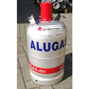 ALU Propan 11 kg Gasflasche gefüllt Eigentumsflasche (Abholpreis)