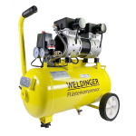 WELDINGER FK 120 turbo Flüsterkompressor 1500 W 2800...