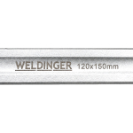 Schweißtisch-Schraubzwinge pro 120x150 mm System 16 Knebelgriff WELDINGER
