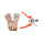 Aktion GARDINGER Gartenhandschuhe Gr. 9/L + Rosenschere Bypass Standard