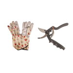 Aktion GARDINGER Gartenhandschuhe Gr. 8/M + Rosenschere...