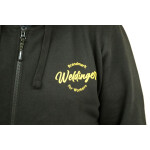 Sweatjacke schwarz Gr.XL mit Reißverschluss Kapuze...
