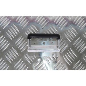WELDINGER Aluminium Transportkiste Gro 55 x 30 x 40 cm, Werkzeugkiste Aufbewahrungsbox Alu-Koffer