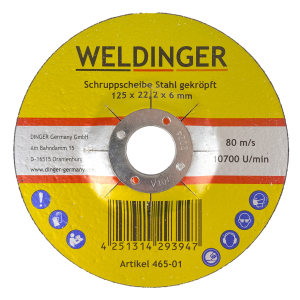 Winkelschleifer WS-1400el   125 mm Drehzahlregelung Konstantelektronik 4 m Kabel WELDINGER