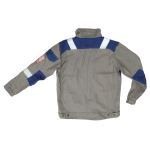 Schweißschutzkleidung  Jacke Gr.56/58_ XXL Bizflame Ultra Graublau schwer entflammbar