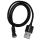 magnetisches USB- Ladekabel  0,5m lang 540°  ohne Geräte-Stecker