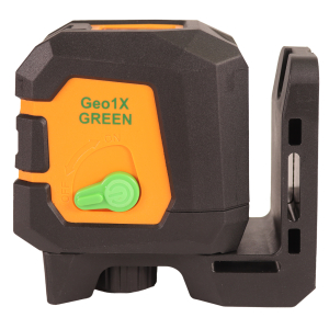 SET Geo1X GREEN Kreuzlinienlaser mit grünem Laser baustellentauglich mit Stativ 