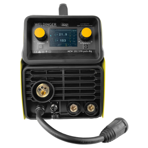 WELDINGER MEW 202 SYN puls dig 200A synergisches MIG/MAG Puls-Schweigert Zweirollenantrieb