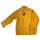 Leder-Schweißerjacke gelb Größe M