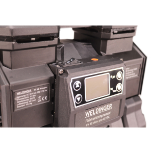FK60 AKKU pro WELDINGER Flsterkompressor 550W 3-9 bar 5l Aluminiumtank Gewicht nur 10,5 kg