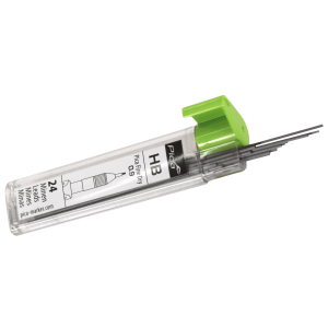 24 Ersatzminen 0,9 mm Hrte H  fr Pica Fine Dry Automatic Pencil