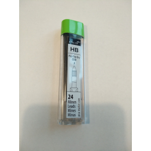 24 Ersatzminen 0,9 mm Härte HB für Pica Fine Dry Automatic Pencil 