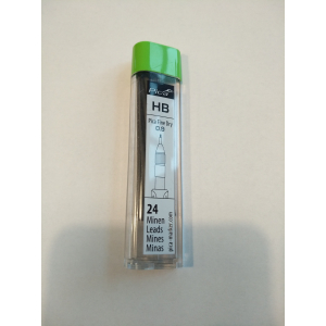 24 Ersatzminen 0,9 mm Härte HB für Pica Fine Dry Automatic Pencil